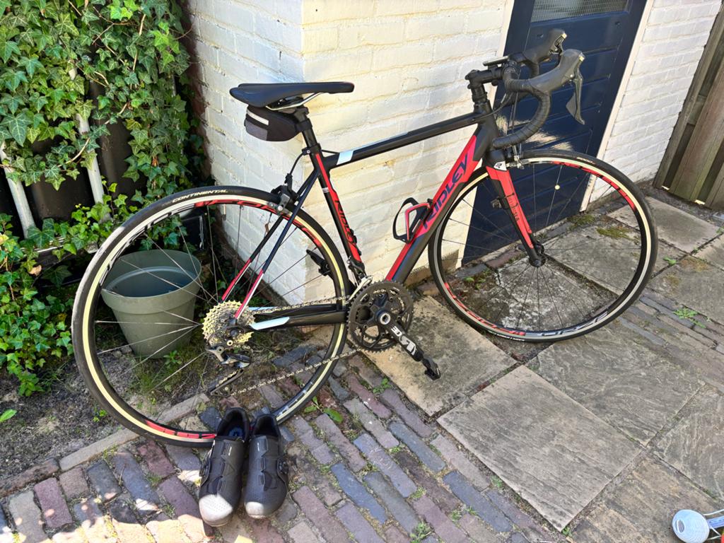 Ridley Helium SLA Ultegra racefiets - 1306 km, 28 inch, Aluminium, Zo goed als nieuw, Meer dan 20 versnellingen