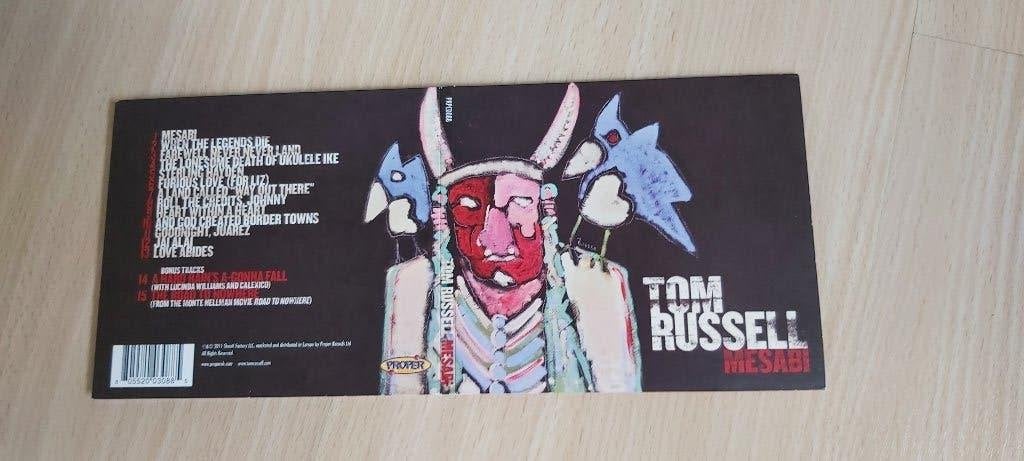 Tom Russell Mesabi CD (Lucinda Williams 1 track), Pop, Overige typen, Ophalen of Verzenden, Zo goed als nieuw