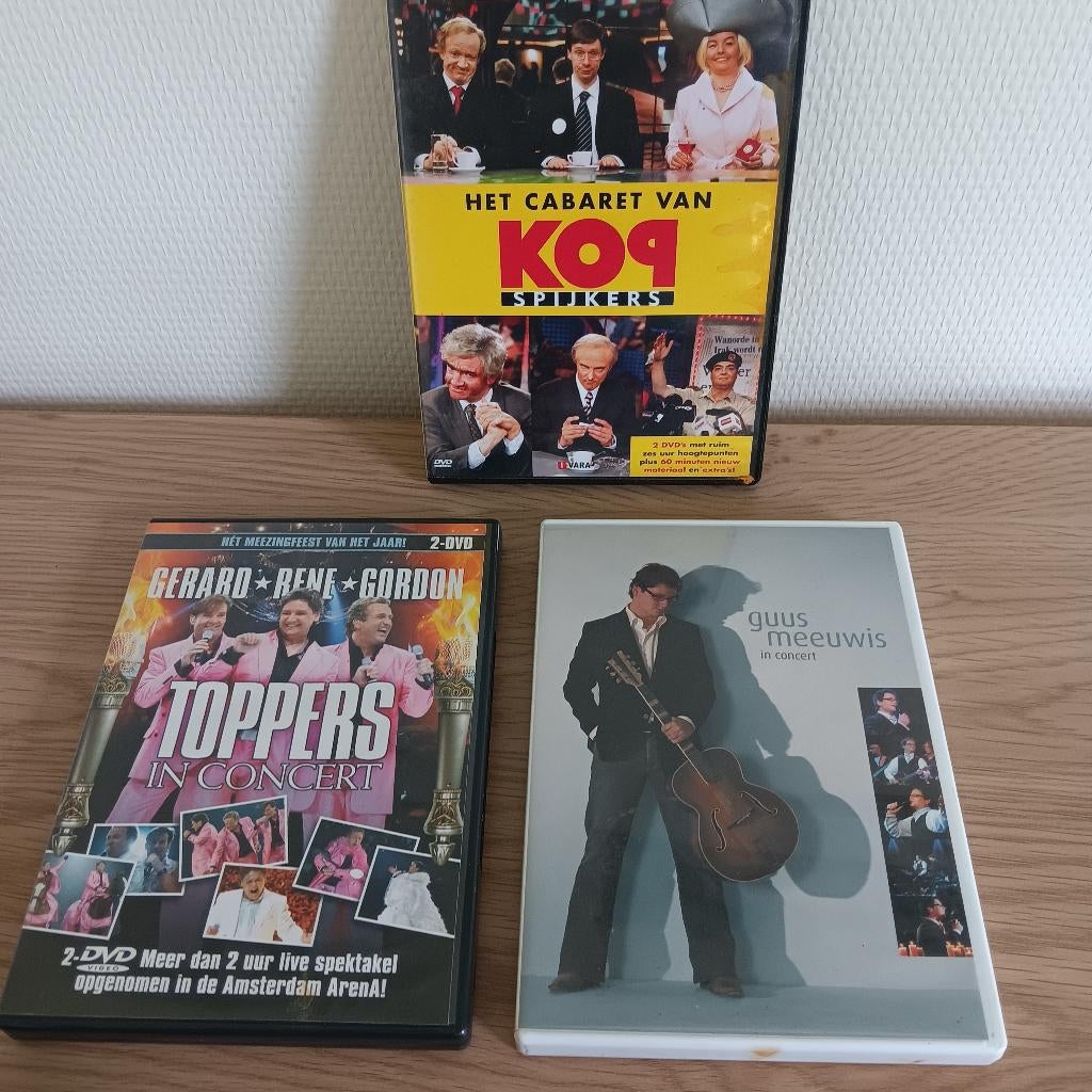 DVD's: Guus Meeuwis, toppers in concert,Kopspijkers, Alle leeftijden, Ophalen of Verzenden, Zo goed als nieuw