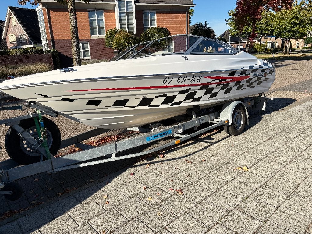 speedboot Mariah 18SX 4.3 Mercruiser 2009 incl Kalf trailer, Watersport en Boten, Overige merken, Gebruikt, Binnenboordmotor, 190 pk