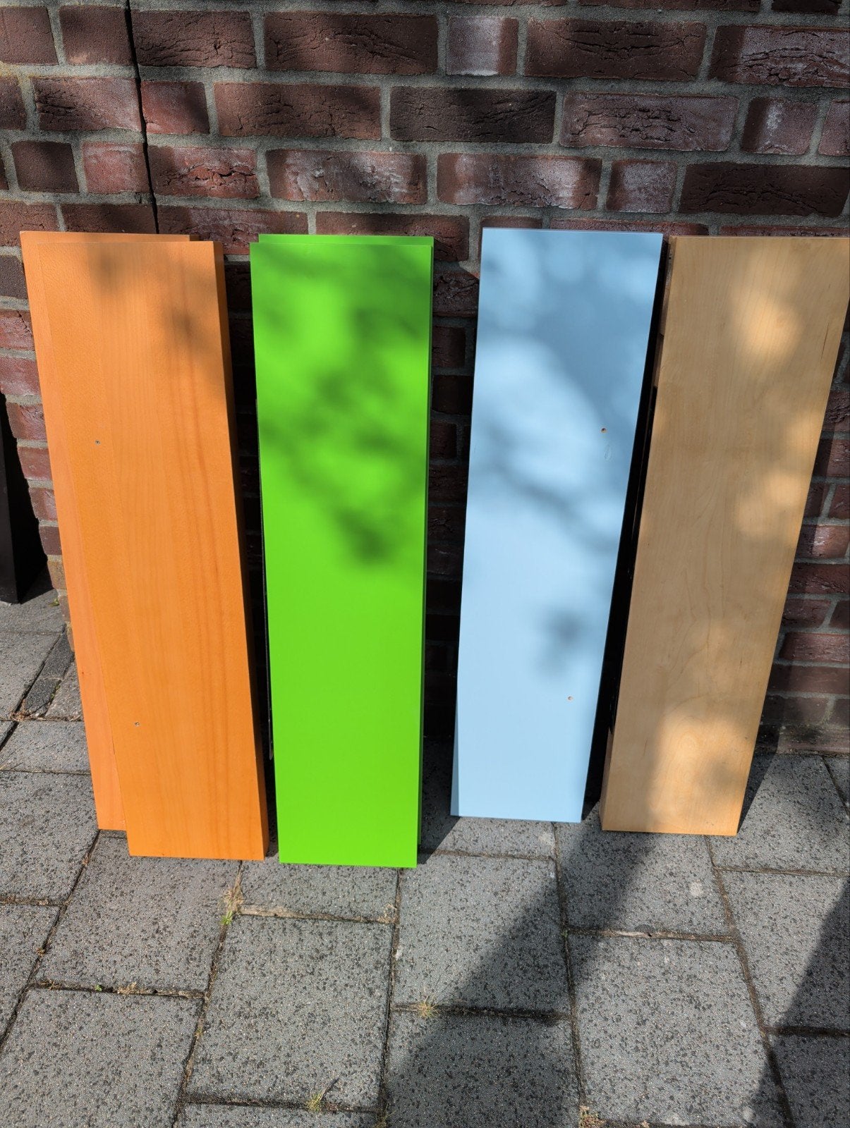 IKEA LACK planken in diverse kleuren, Ophalen, Gebruikt