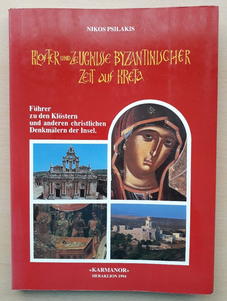 Boek over Byzantijnse kloosters op Kreta, Ophalen of Verzenden, Zo goed als nieuw, Boek, Overige religies