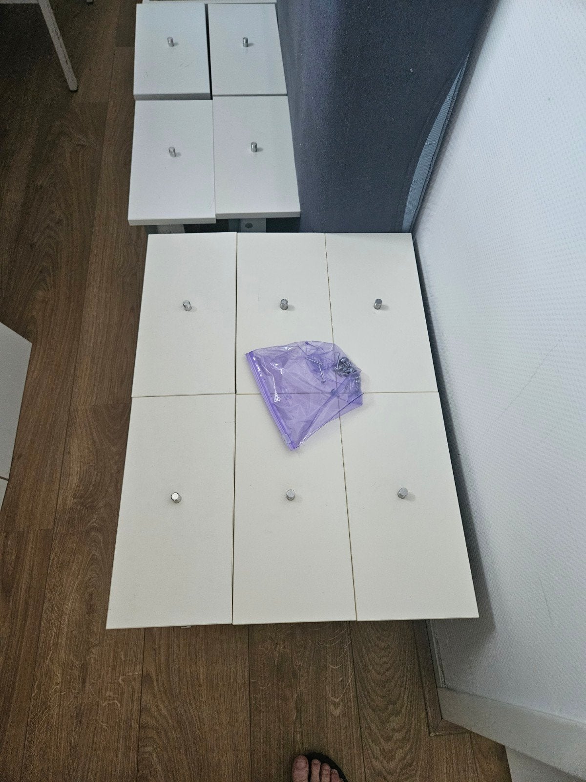 Lade blokken voor kallax kast - wit, Ophalen, Gebruikt, Modern, functioneel, 5 laden of meer