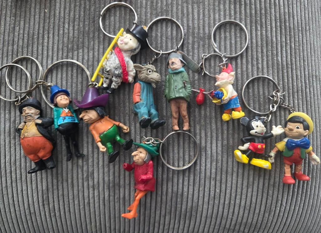 Oude sleutelhangers, Verzamelen, Sleutelhangers, Ophalen of Verzenden, Gebruikt