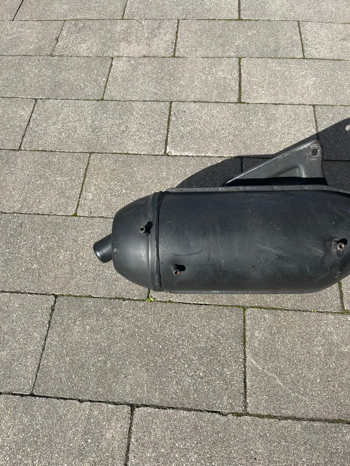 Sito 125/180cc uitlaat piaggio, Fietsen en Brommers, Ophalen of Verzenden, Zo goed als nieuw, Uitlaat, Piaggio