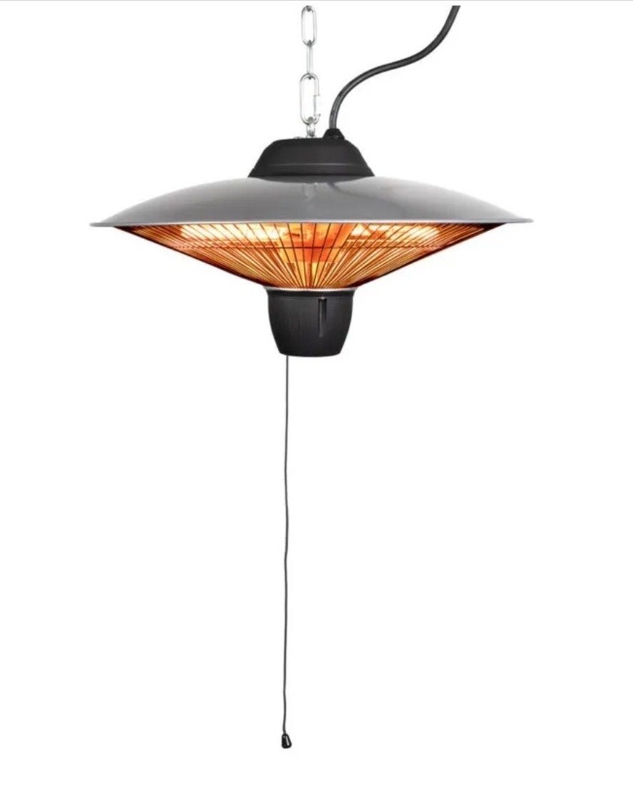 Terrasverwarmer voor boven de tafel - Eurom Partytent Heater, Ophalen of Verzenden, Gebruikt, Elektrisch, Plafond
