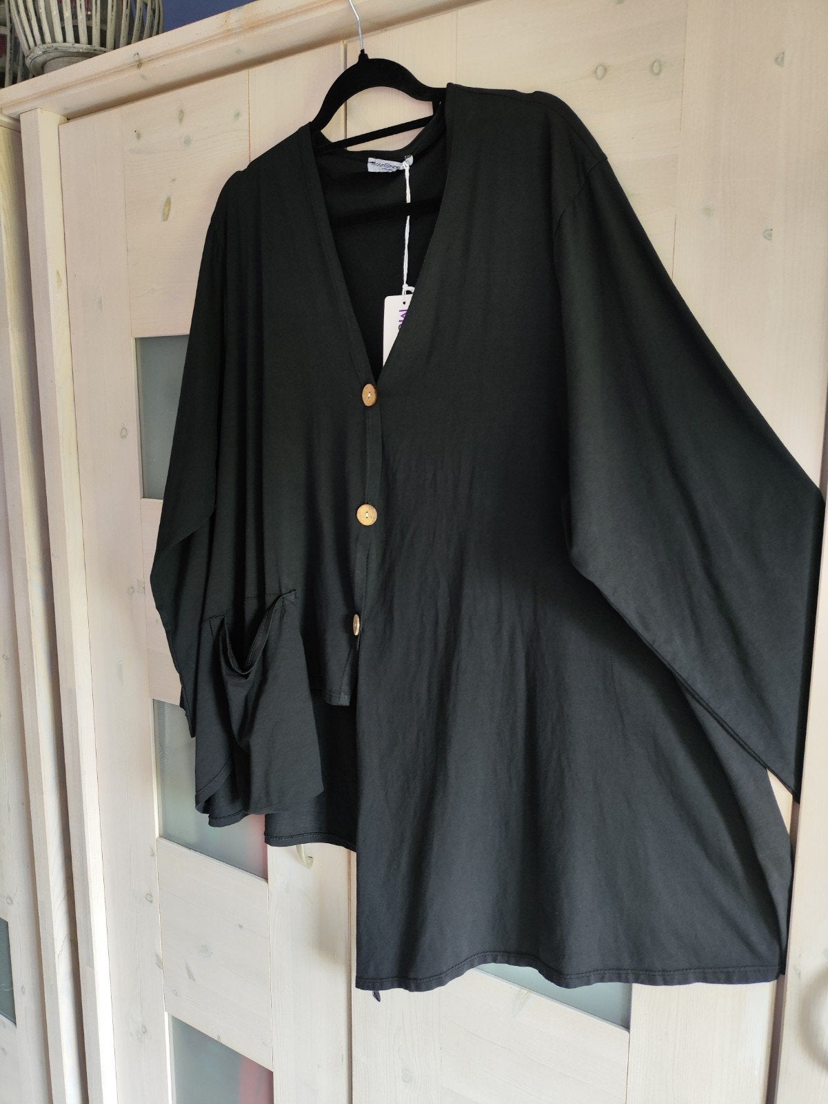 Nieuwe Moonshine vest, zwart met kaartje, Kleding | Dames, Grote Maten, Verzenden, Zwart, Trui of Vest, Nieuw