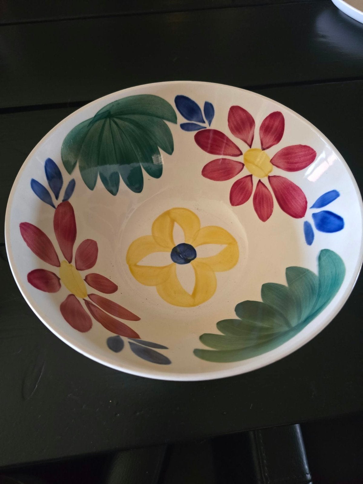 Vintage Royal Sphinx Maastricht Fruitschaal,Handgeschilderd, Ophalen