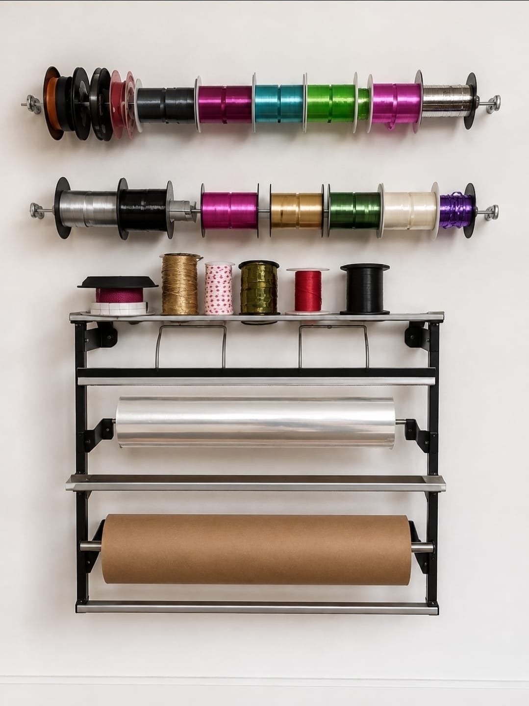Rolhouder voor folie en/of papieren rollen, Ophalen