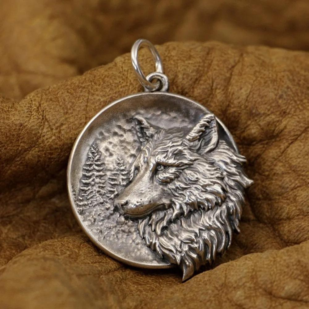 Wolf Hanger – 925 zilver, My Name Is Nobody, Verzenden, Nieuw, Thisisnobody2025@gmail.com