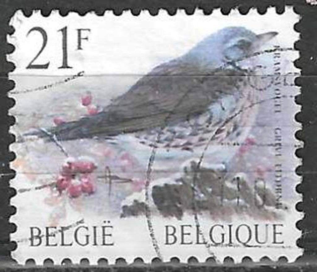 Belgie 1998 - Yvert/OBP 2792 - Buzin - Kramsvogel (ST), Verzenden, Gestempeld, Voertuigen
