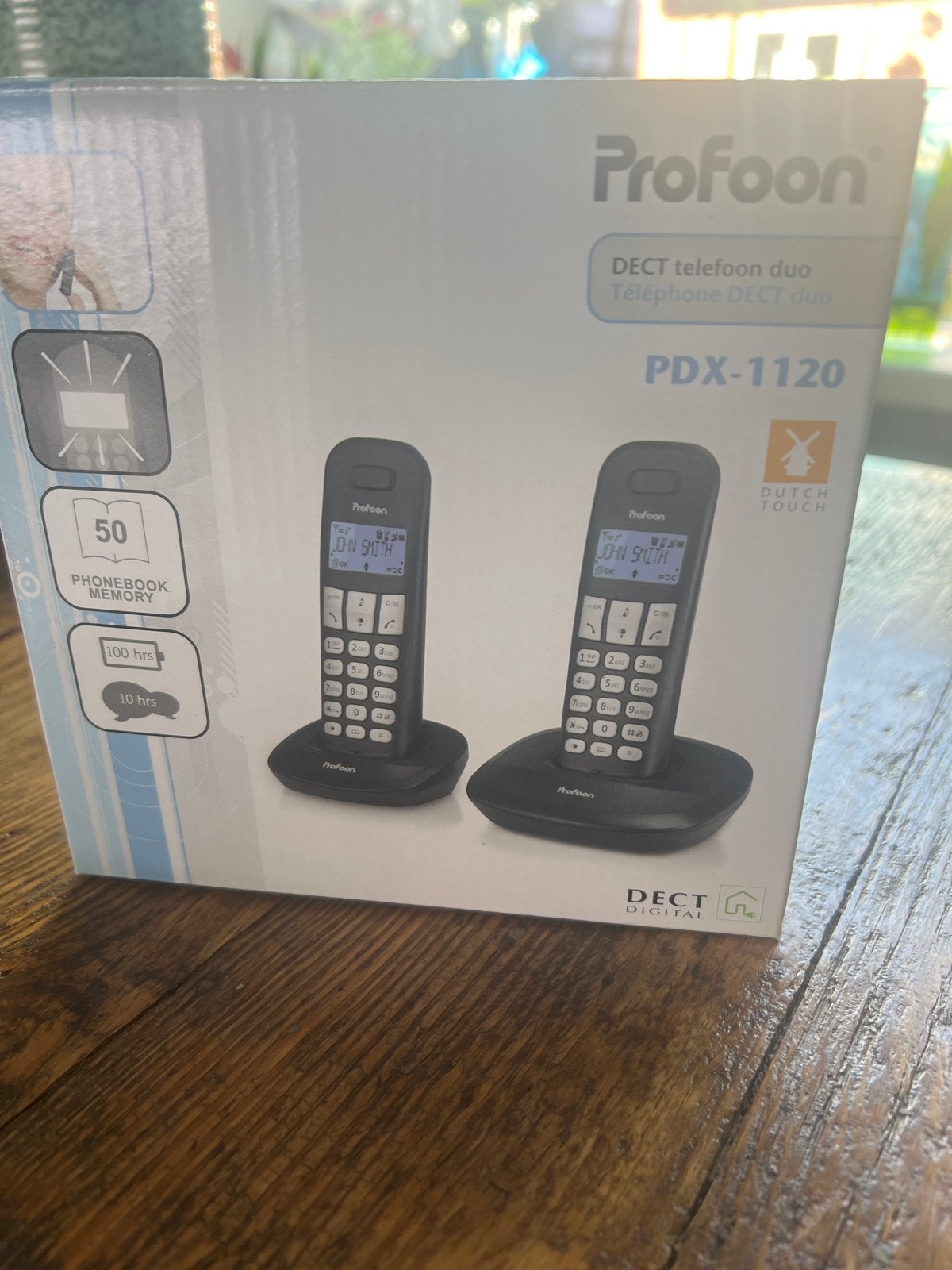 Profoon PDX-1120 DECT Telefoon Duo - Nieuw in doos, Ophalen, Zo goed als nieuw, 2 handsets