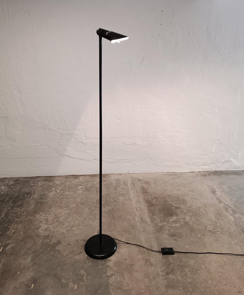 Vintage postmodern Colombo Illuminazione vloerlamp, zwart, Huis en Inrichting, Lampen | Vloerlampen, Ophalen, Tweedehands, Tweedehands