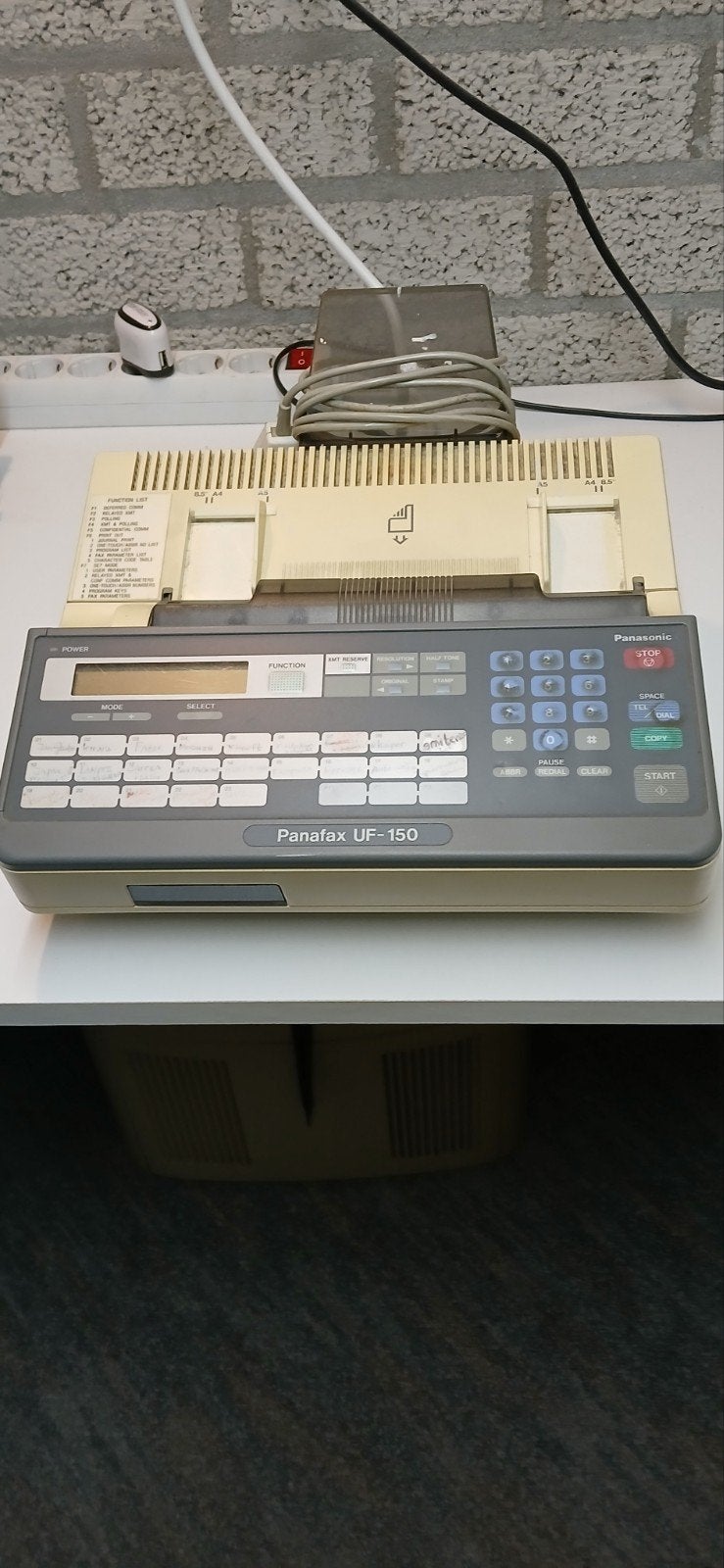 Panasonic Panafax UF-150 Faxapparaat, Telecommunicatie, Ophalen of Verzenden, Gebruikt, Fax