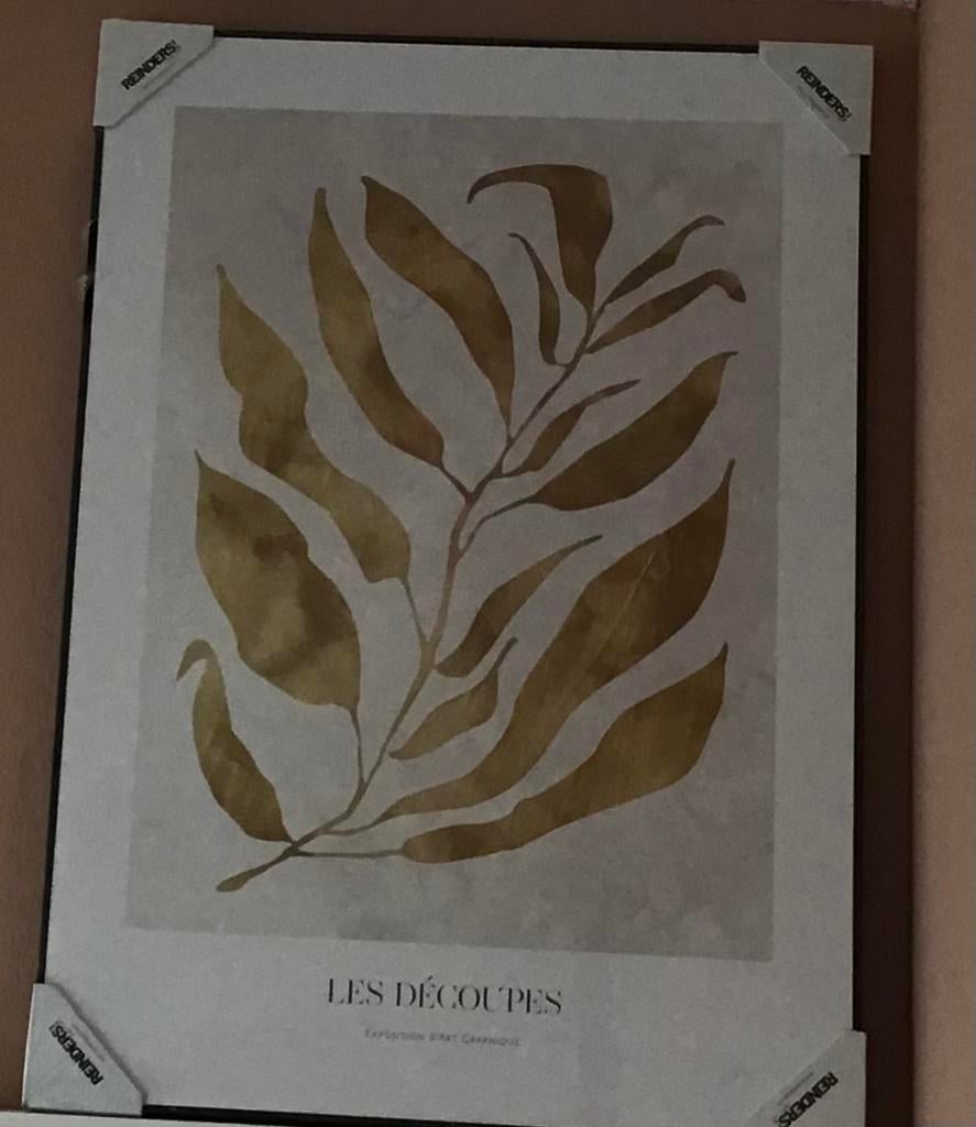 Nieuw Schilderij Reinders - Botanische Print 70x50 cm, Antiek en Kunst, Ophalen of Verzenden