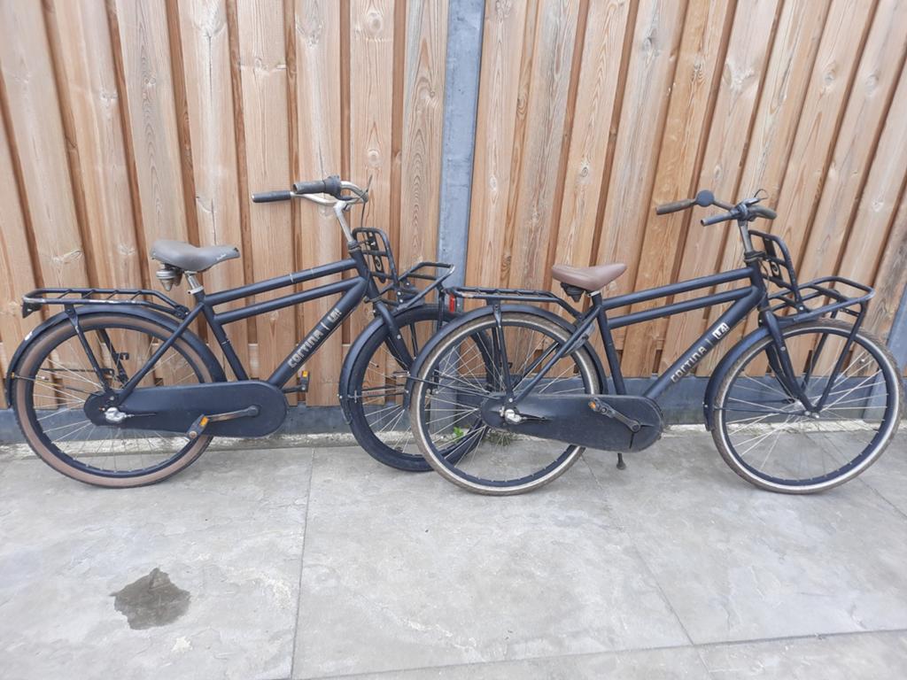 Cortina U4 Jongensfietsen opknappers of voor onderdelen, Ophalen, Gebruikt, Cortina U4 Transport, Terugtraprem