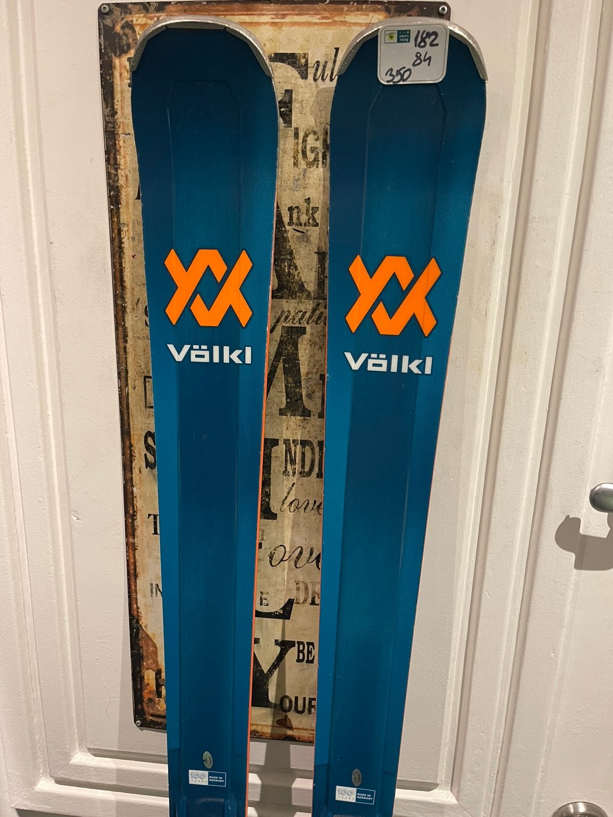 182cm VOLKL DEACON 84 all Mountain gevorderd voor kenners, Sport en Fitness, Overige merken, 180 cm of meer, Ophalen of Verzenden