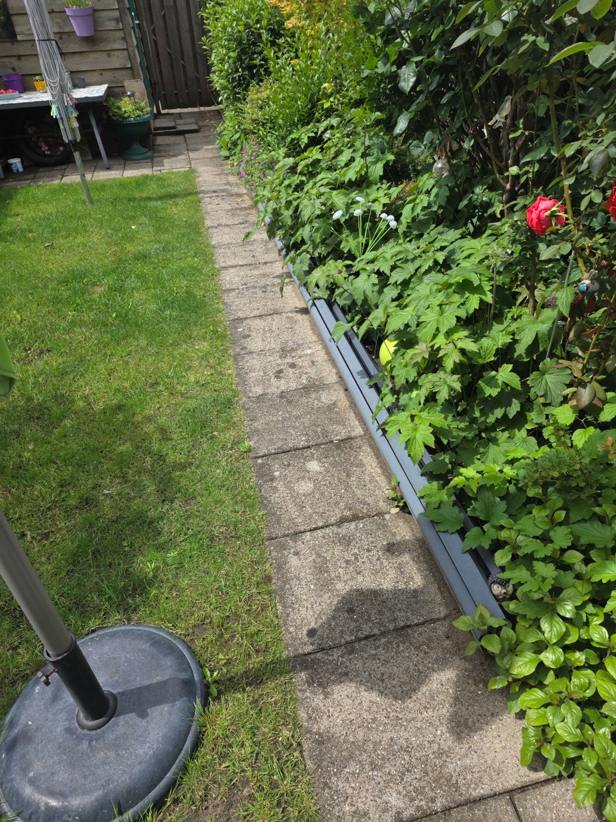 Gratis af te halen: Aluminium overkapping 5x3m, Tuin en Terras, Overkappingen, Ophalen of Verzenden, Gebruikt