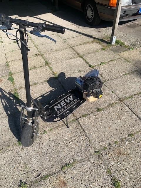 step met motor, Fietsen en Brommers, Steps, Ophalen, Gebruikt, Kickbike, Overige merken