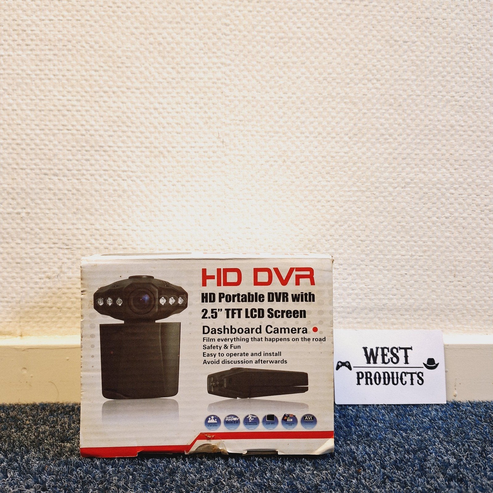 HD Portable DVR - Dashboard Camera, ., Ophalen of Verzenden, Zo goed als nieuw, .