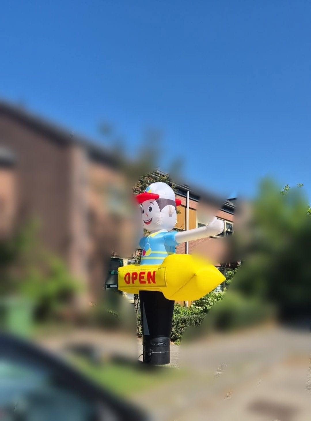 Waveman met blower - Zo goed als nieuw, Ophalen, Zo goed als nieuw, Feestartikel