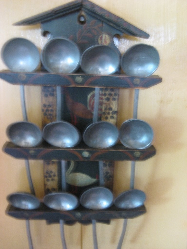 Lepelrek 19 eeuw volkskunst, Antiek en Kunst, Ophalen of Verzenden