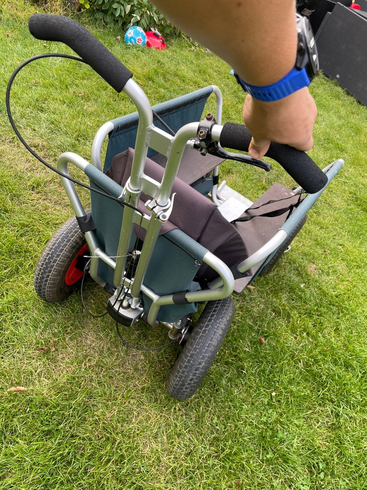 Rambler explorer bolderkar, Ophalen, Gebruikt