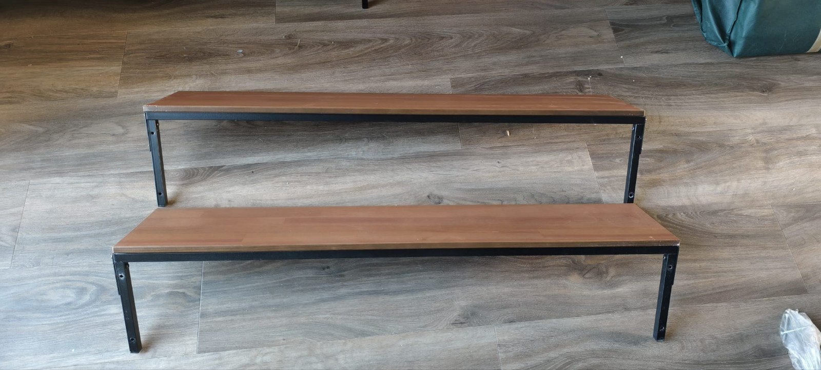 IKEA FJÄLLBO Wandplank zwart, 101x20 cm, Ophalen, Gebruikt