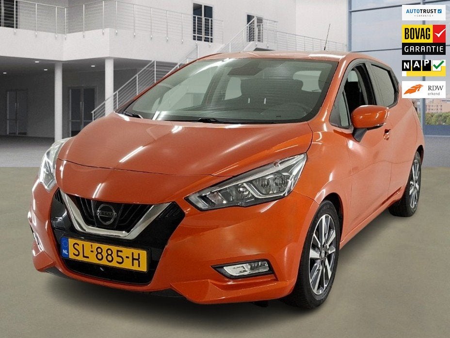 Nissan Micra 0.9 IG-T N-Connecta 55.355 +NAP NL-auto, Auto's, 898 cc, Stof, Euro 6, 23 km/l