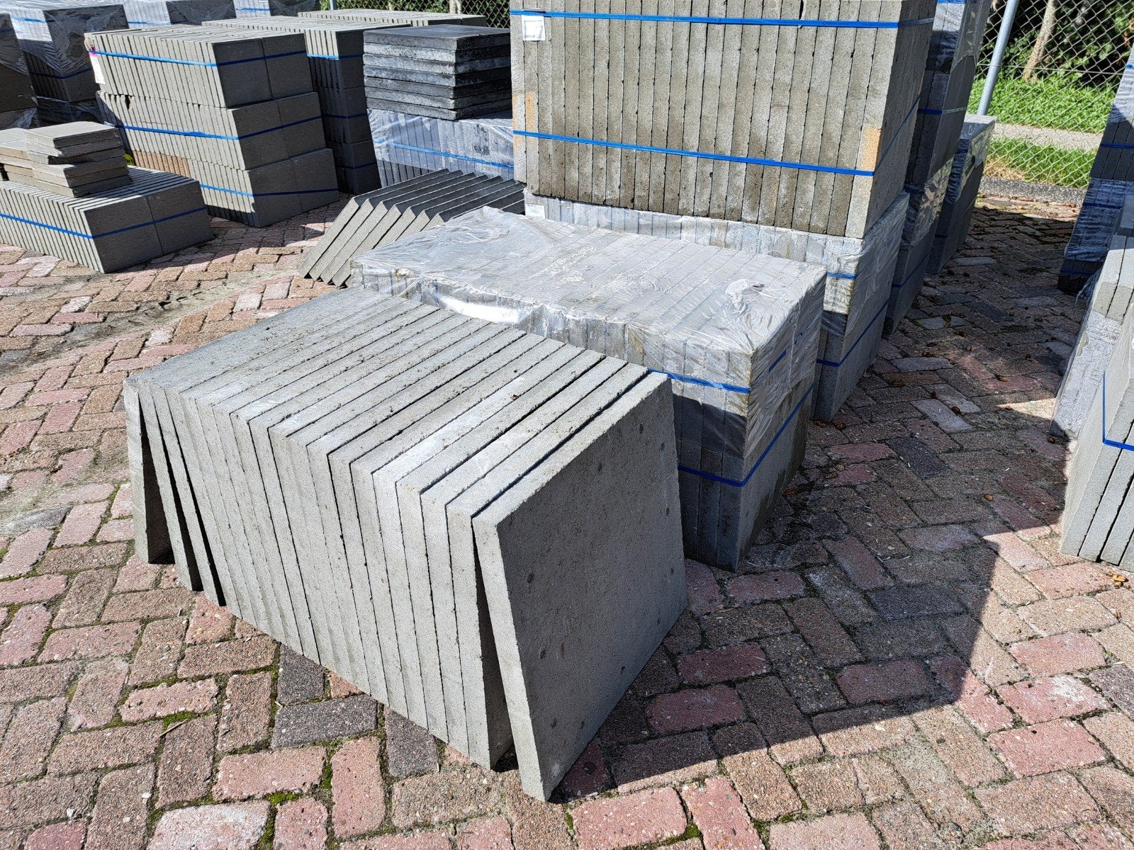 terrastegels 60x60x5cm grijs strak zvk, nieuw partij!, Ophalen, Nieuw, Beton, Terrastegels