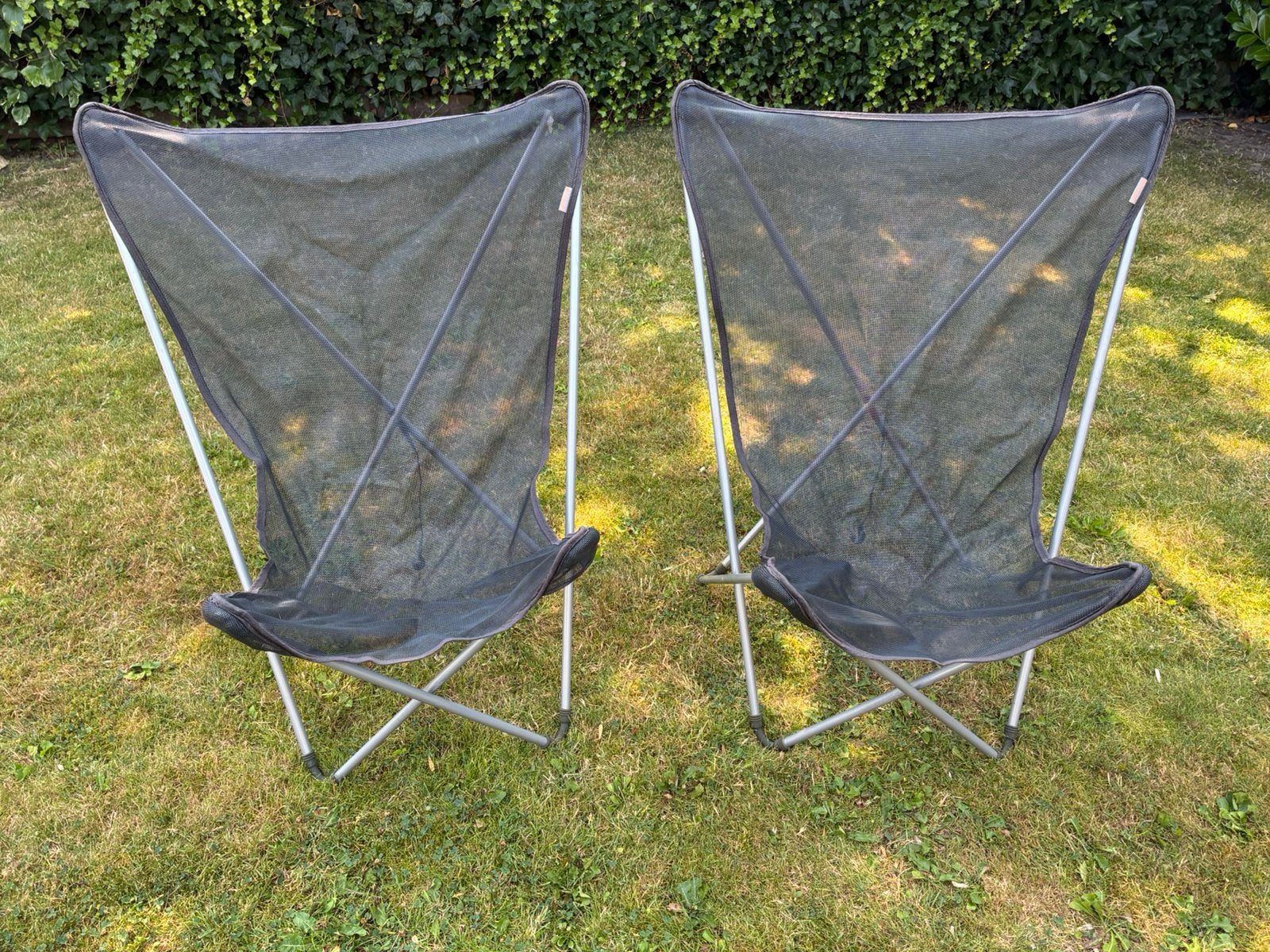 2x Lafuma pop-up campingstoelen, Ophalen, Zo goed als nieuw, Campingstoel