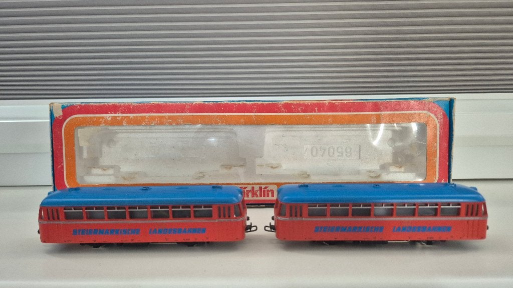 Märklin 3140 H0 Railbus Type VT21/VS32, Overige merken, Gelijkstroom of Wisselstroom, Brug, Tunnel of Gebouw, Ophalen of Verzenden