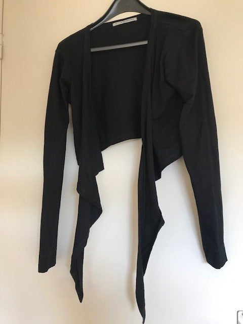 Cora Kemperman zwart omslagvestje. Maat XL., Kleding | Dames, Zwart, Maat 46/48 (XL) of groter, Nieuw, Ophalen of Verzenden