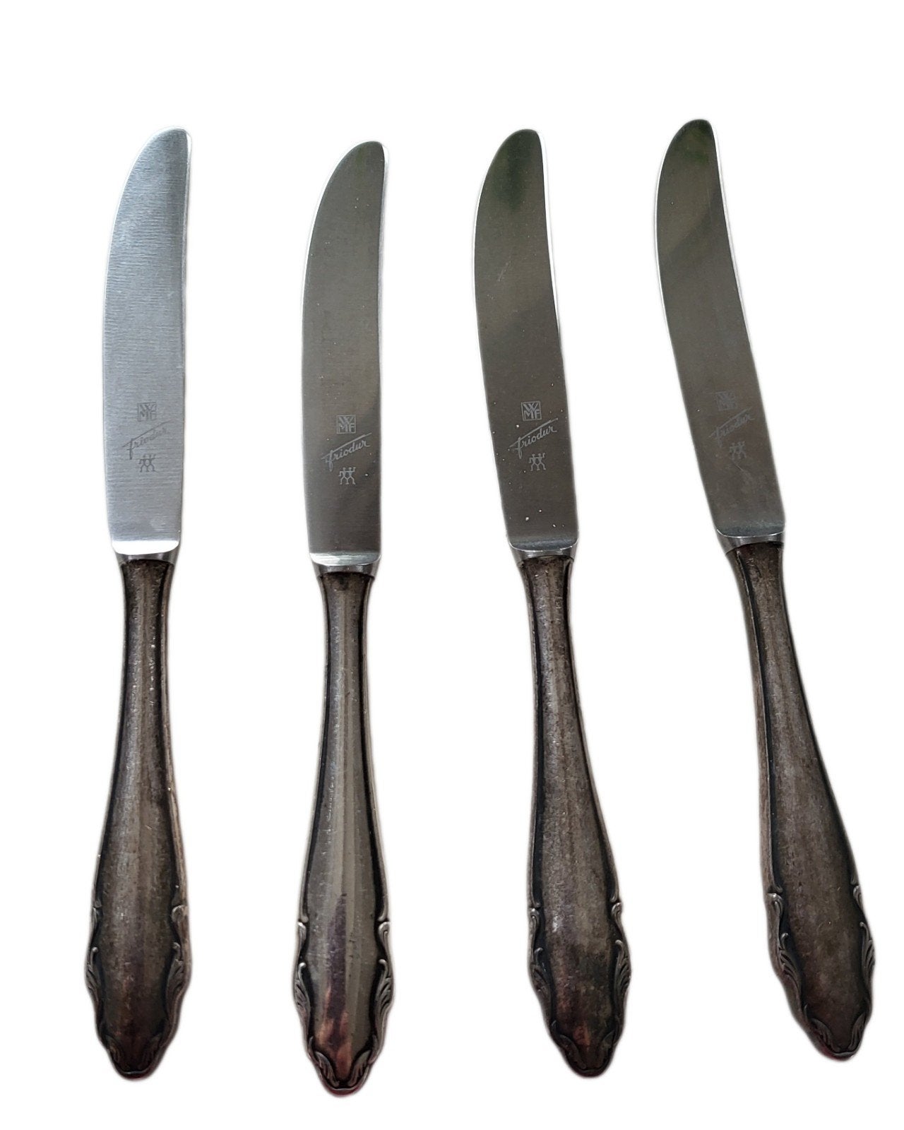 set van vier kleine verzilverd messen WMF, Ophalen of Verzenden