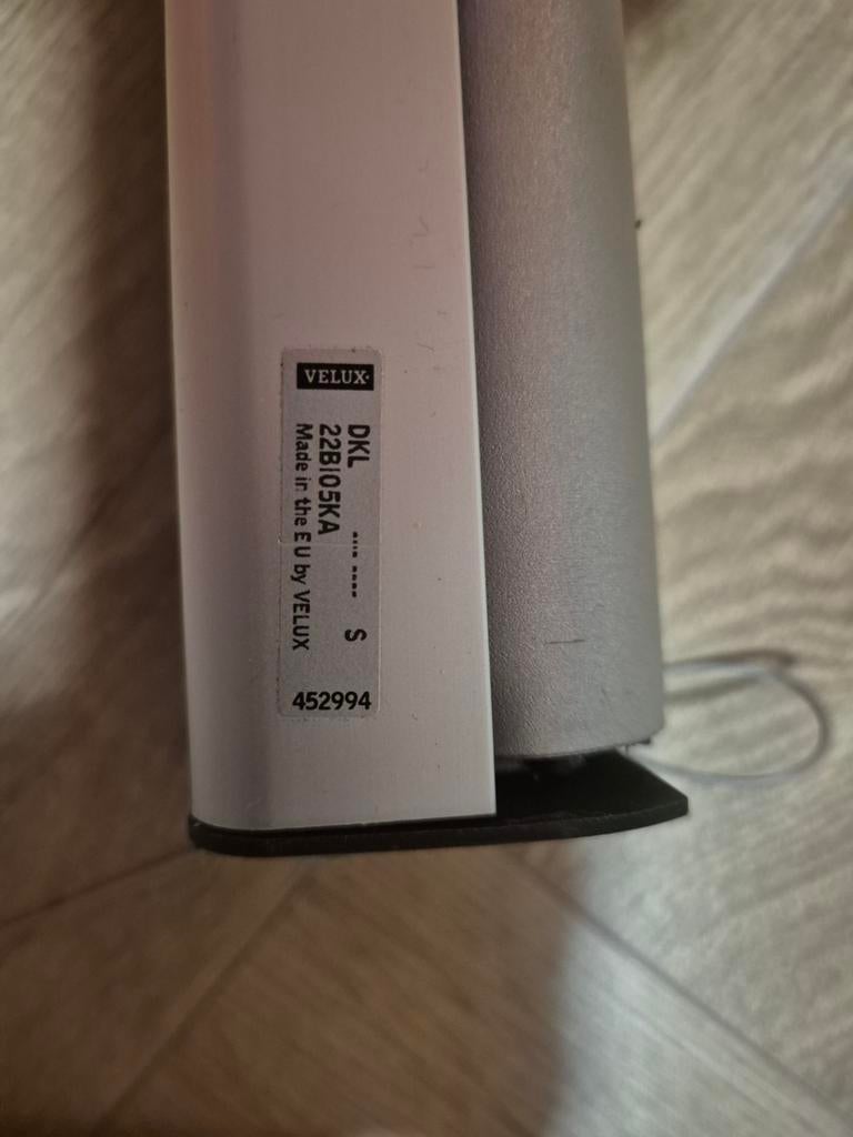 Velux DKL 22B/05KA, Ophalen, Wit, 50 tot 100 cm, 100 tot 150 cm