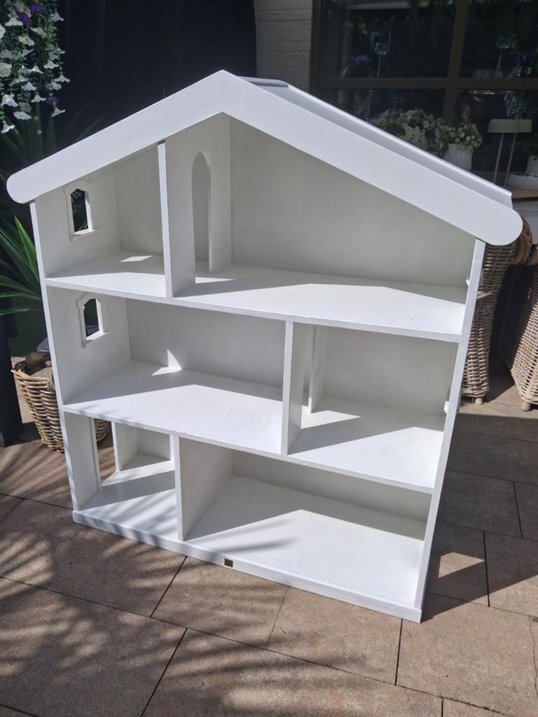 Riviera Maison XXL Poppenhuis - Wit Houten Speelhuis, Ophalen