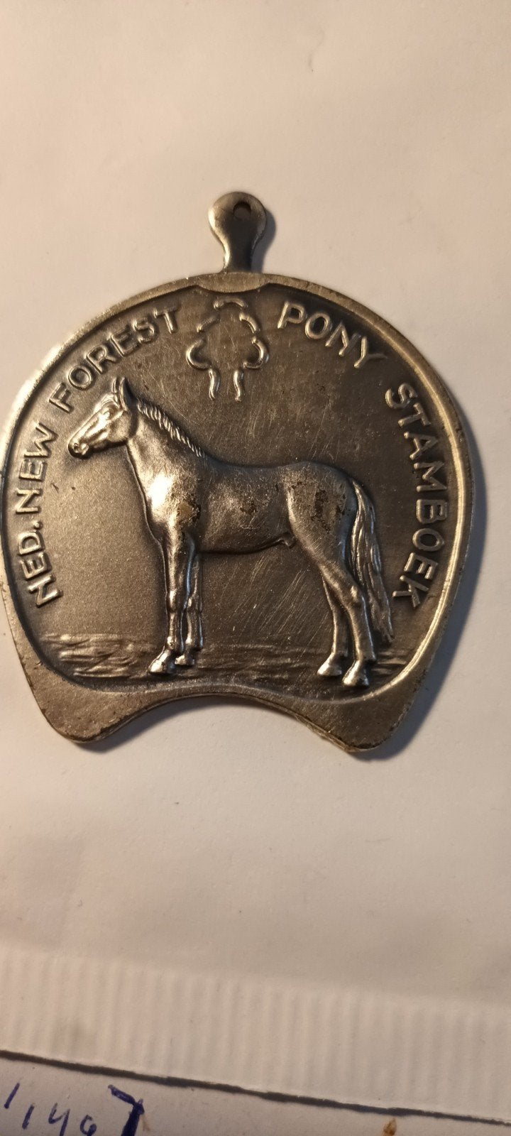 Oude medaille Ned. New Forest Pony Stamboek 1957-1962, Ophalen of Verzenden