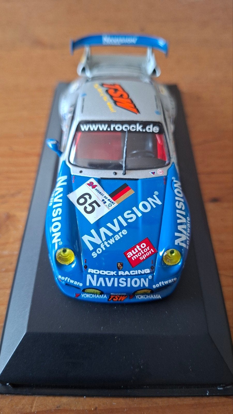 Porsche 911 GT2 1996 1:43 Minichamps nr 101, Ophalen of Verzenden, Zo goed als nieuw, Auto, MiniChamps