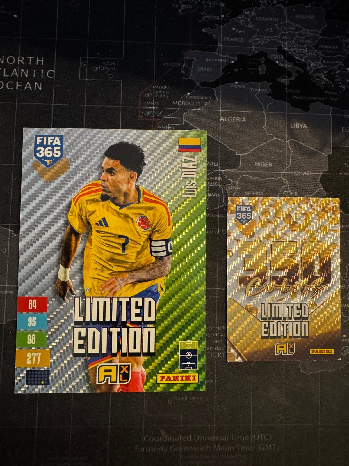 Panini FIFA 365 2027 Luis Díaz XXL Limited Edition, Ophalen of Verzenden, Nieuw, Buitenlandse clubs, Spelerskaart