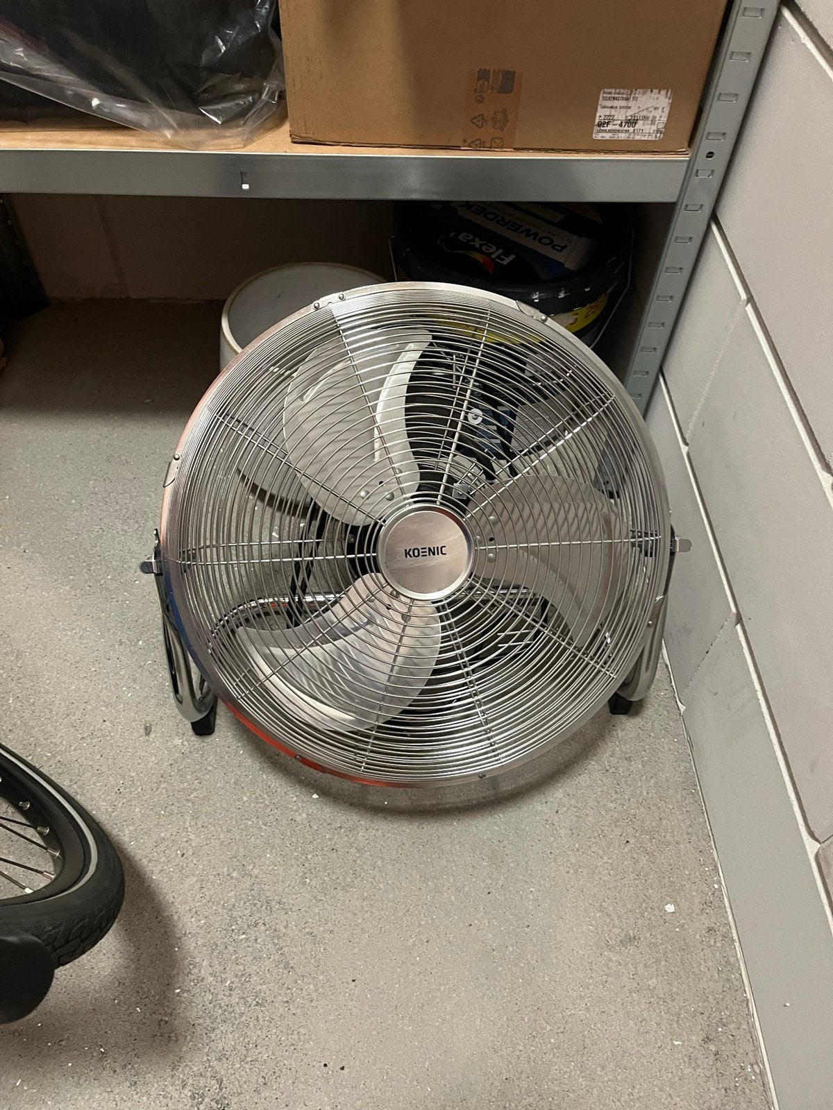 Koenic Vloerventilator - Krachtige Koeling, Ophalen, Gebruikt, Vloerventilator