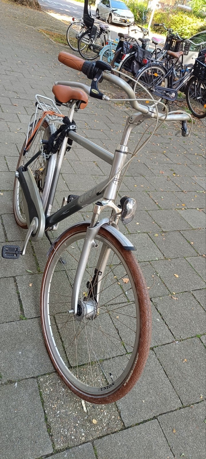 Herenfiets 28 inch Union, 56 cm of meer, Ophalen of Verzenden, Zo goed als nieuw, Overige merken