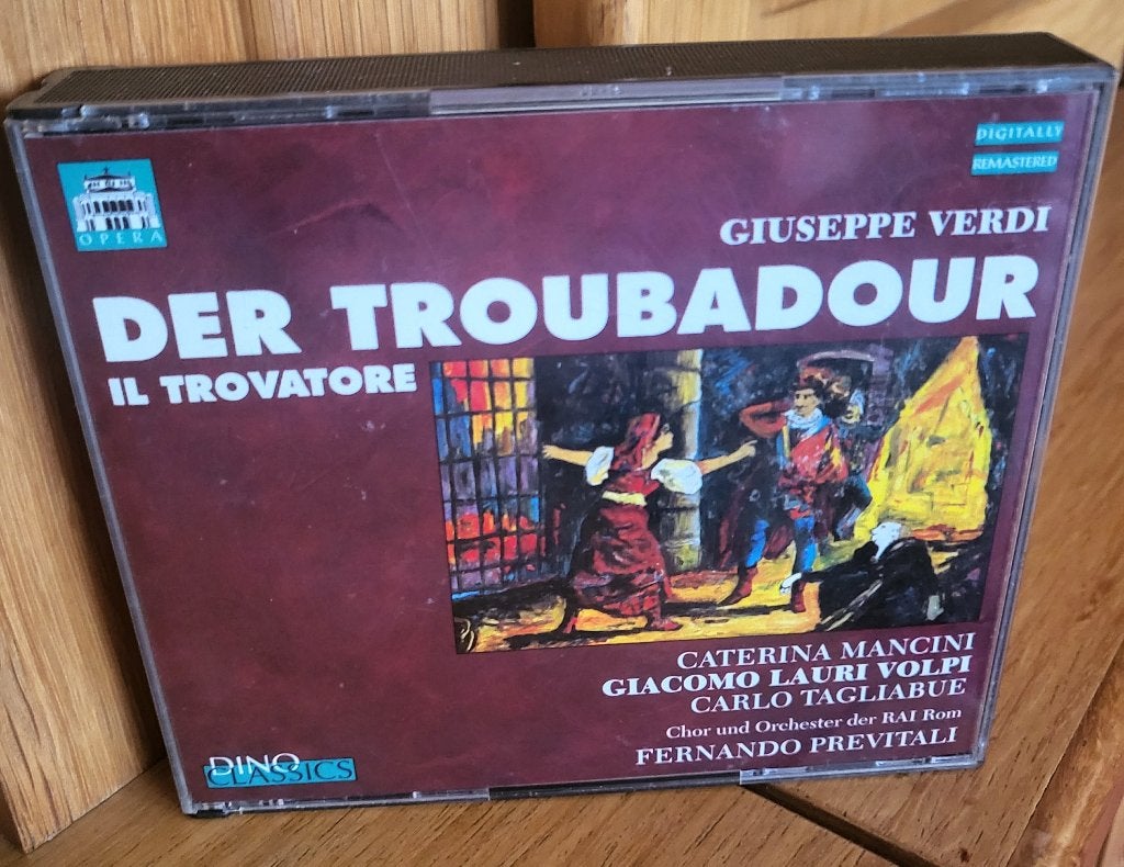 Der Troubadour/Il Trovatore - Volpi/Tagliabue/Mancini - 2CD, Ophalen of Verzenden, Classicisme, Zo goed als nieuw, Opera of Operette