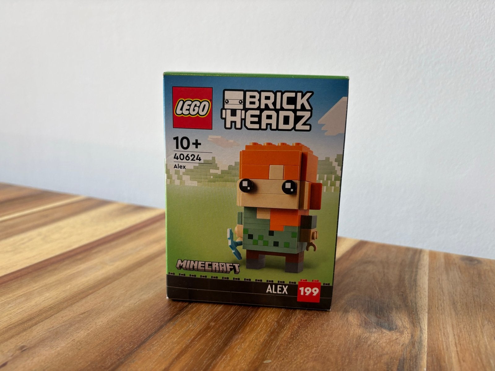 LEGO BrickHeadz Minecraft Alex 40624 Nieuw in doos, Ophalen of Verzenden, Nieuw