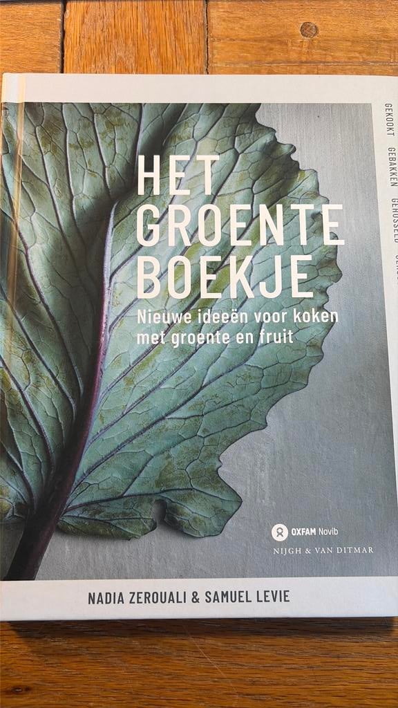 Samuel Levie - Het groenteboekje, Ophalen of Verzenden, Zo goed als nieuw, Samuel Levie; Nadia Zerouali