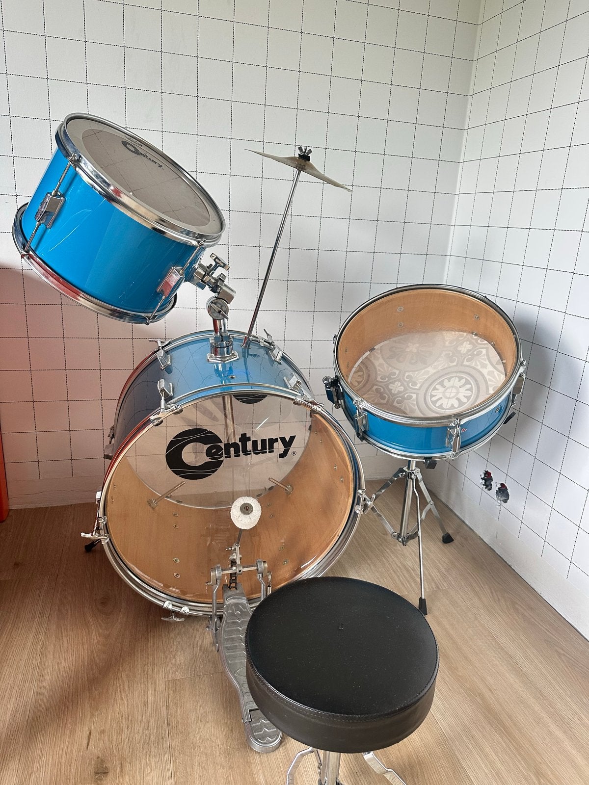 Century drumstel - compleet en in goede staat, Ophalen, Gebruikt, Overige merken