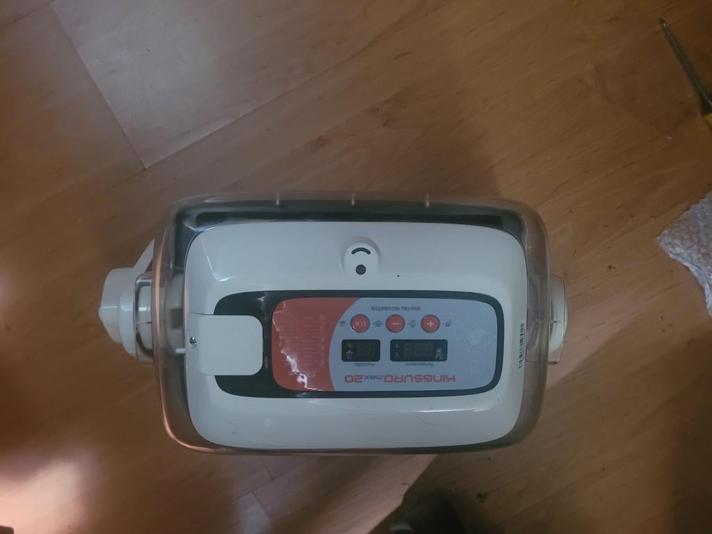 RCOM KINGSURO MAX 20, Dieren en Toebehoren, Pluimvee | Toebehoren, Ophalen, Zo goed als nieuw, Broedmachine