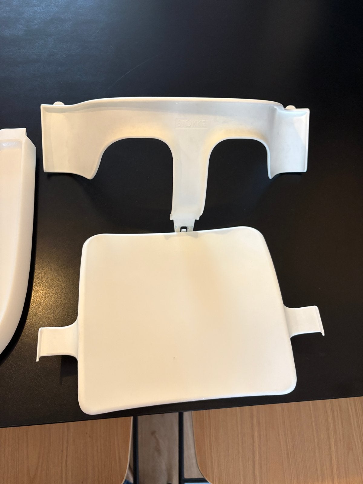 GAAT ZONDAG 11/10 WEG!! Stokke babyset en Stokke tray, Ophalen, Zo goed als nieuw, Meegroeistoel