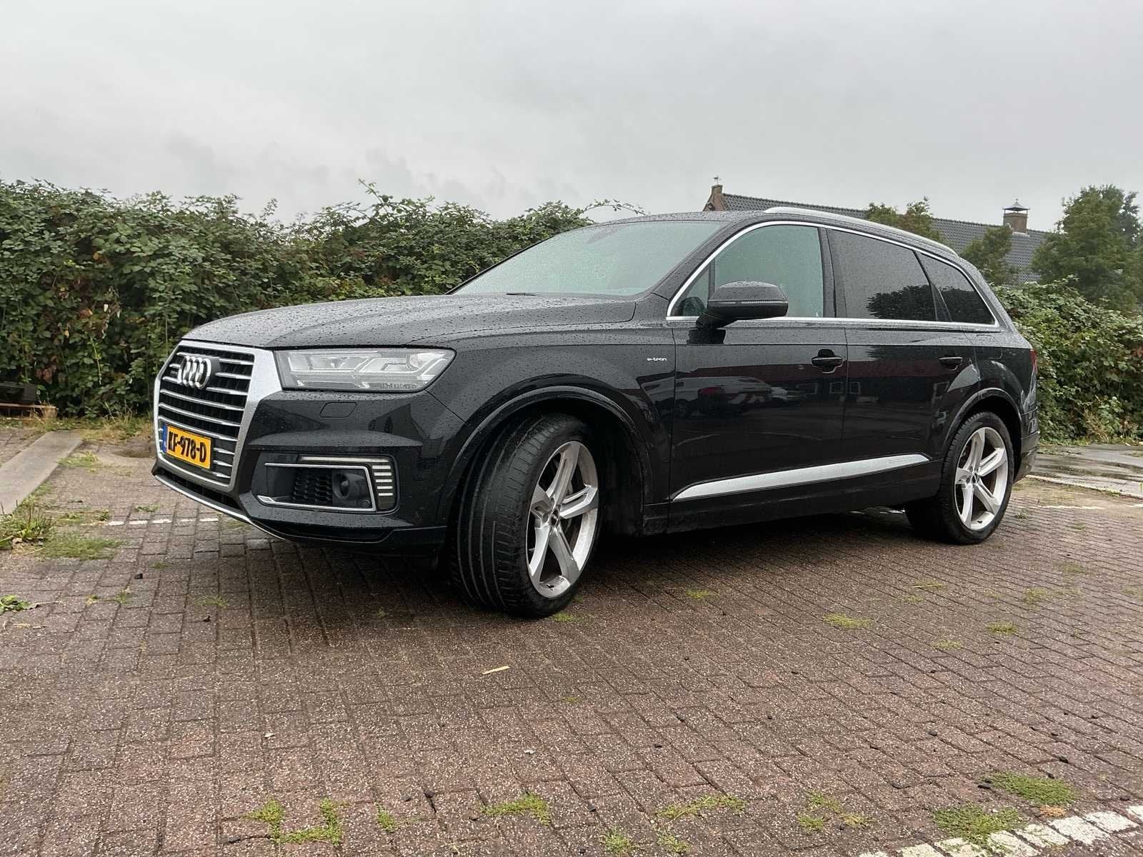 2016 Audi Q7 3.0 TDI e-tr. q. Pr. Personenauto, Auto's, Automaat, Gebruikt, Euro 6, Zwart