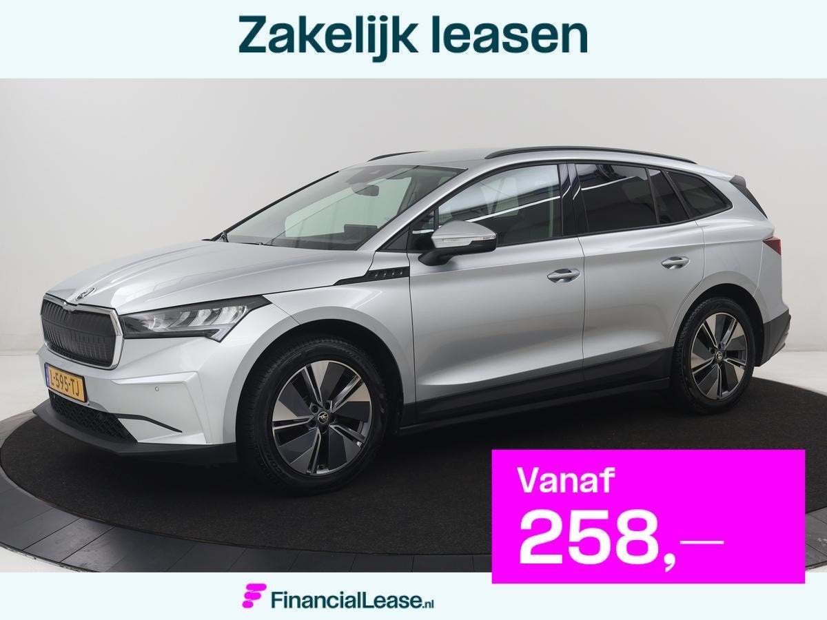 Skoda Enyaq iV 60 | SOH 90,8% | Half leder | Cruise control, Automaat, Achterwielaandrijving, Gebruikt, 1865 kg