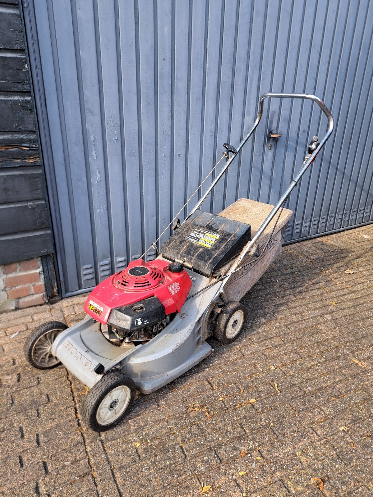 Goedwerkende honda motor maaier te koop, Ophalen, Cirkelmaaier, Honda, Gebruikt